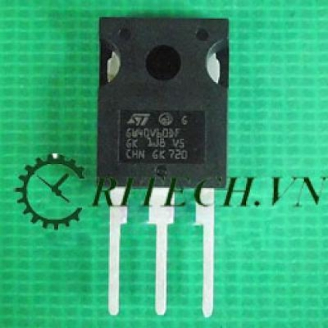 GW40V60DF, STGW40V60DF IGBT 40A 600V TO-247