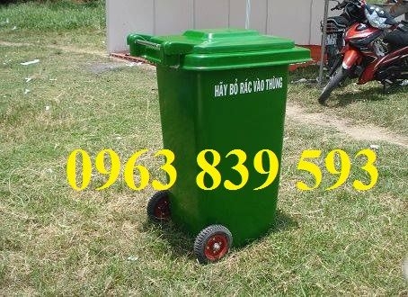 Thùng rác Composite 240L -  thùng rác công nghiệp