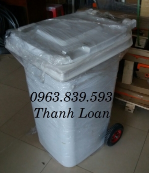 Thùng rác Composite 240L -  thùng rác công nghiệp