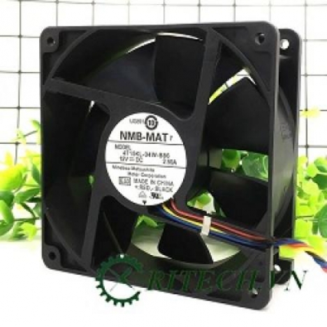 QUẠT DC NMB 4715KL-04W-B86 12V 2.50A KÍCH THƯỚC 12X12X3.8