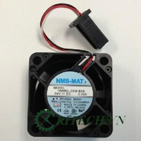 QUẠT DC 3 DÂY NMB 1608KL-05W-B49 24V KÍCH THƯỚC 40X40X20MM
