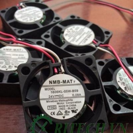 QUẠT 3 DÂY NMB 1606KL-05W-B59 24V 0.08A 40*40*15MM giá rẻ