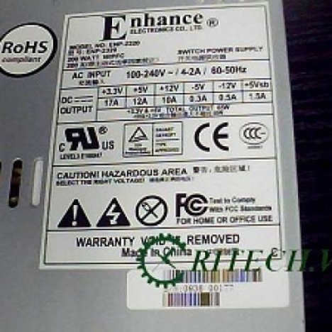 NGUỒN ENHANCE ENP-2320 CHO ĐẦU GHI HÌNH