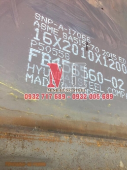 Thép tấm chịu nhiệt A515, A516