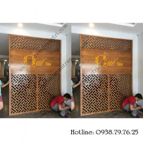 Sản phẩm vách ngăn hoa văn cnc đẹp đặc biệt cho căn hộ