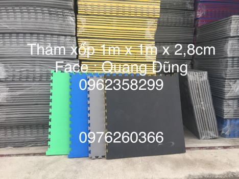 thảm xốp 1m võ thuật thể thao giá rẻ