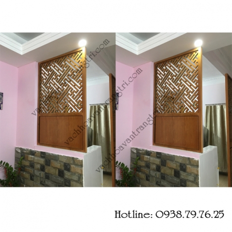 Sản phẩm vách ngăn hoa văn cnc đẹp đặc biệt cho căn hộ