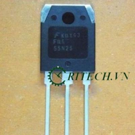 FQA55N25, 55N25 MOSFET KÊNH N 55A 250V TO-3P
