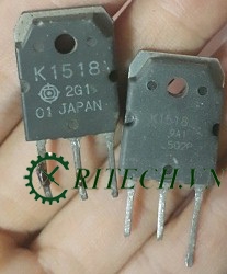 2SK1518 K1518 TO3P N MOSFET 20A 500V tháo máy chính hãng giá rẻ