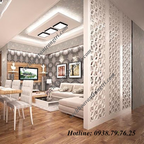 Sản phẩm vách ngăn hoa văn cnc đặc biệt cho nhà đẹp