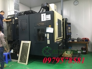 CHUYÊN SỬA CHỮA MÁY PHAY CNC MAKINO V55 LỖI BỘ LÀM MÁT TRỤC CHÍNH TẠI KCN QUANG MINH