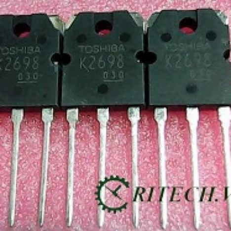 K2698, 2SK2698 MOSFET KÊNH N 15A 500V TO-3P