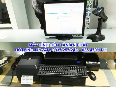 Bán máy tính tiền cho shop quần áo, giày dép tại Đồng Tháp