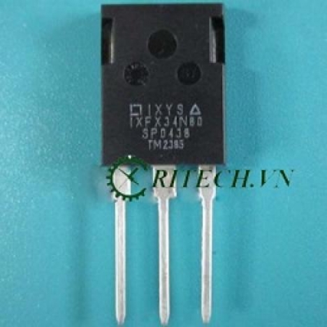 IXFX34N80 MOSFET KÊNH N 34A 800V TO-3P