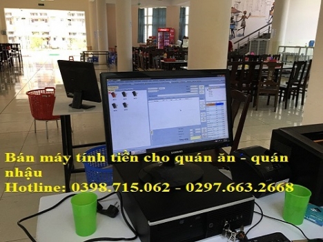 Lắp đặt máy tính tiền giá rẻ cho quán ăn tại Kiên Giang