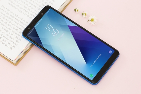 Dĩ an bán Samsung A7 2018 / 64gb chỉ 5.590k - lãi suất 0%