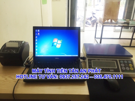 Bán máy tính tiền cho cửa hàng rau củ, cửa hàng thực phẩm tại Bến Tre, Trà Vinh