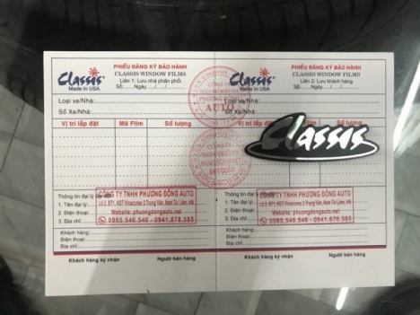 Dán kính cách nhiệt Classis Mazda3 | Dán phim cách nhiệt classis Mazda3