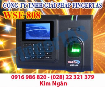 Chuyên cung cấp thiết bị chấm công vân tay WSE 808 mới 100%