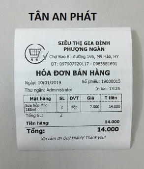 Tư vấn lắp đặt máy tính tiền cho shop, tạp hóa, siêu thị tại Hưng Yên