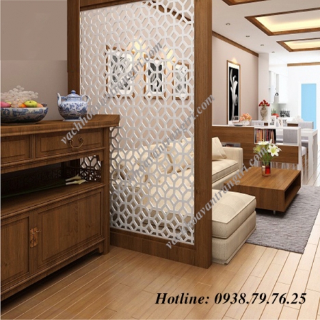 Gía rẻ khi trang trí nhà bằng vách ngăn gỗ cắt cnc đẹp