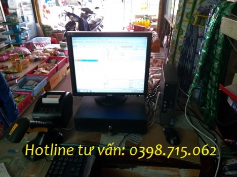 Bán máy tính tiền tại kiên giang cho siêu thị, cửa hàng tự chọn giá rẻ 