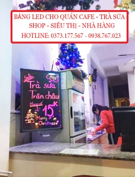 Bảng led viết menu, bảng led viết tay, bảng huỳnh quang tại Rạch giá kiên giang