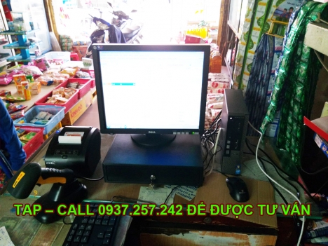 Máy tính tiền cửa hàng tiện lợi, cửa hàng bách hóa giá rẻ tại Hà Nội