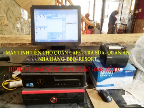 Máy tính tiền cảm ứng cho quán ăn, quán cơm tại Rạch giá Kiên Giang
