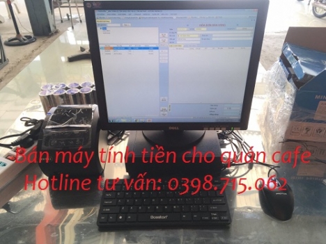 Bán máy tính tiền giá rẻ tại kiên giang cho quán cafe 