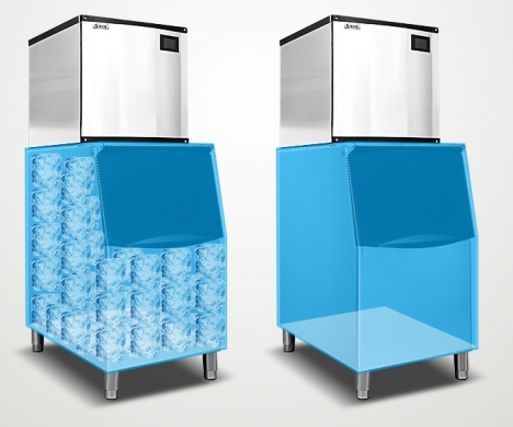 Máy làm đá viên hàng công ty giá rẻ