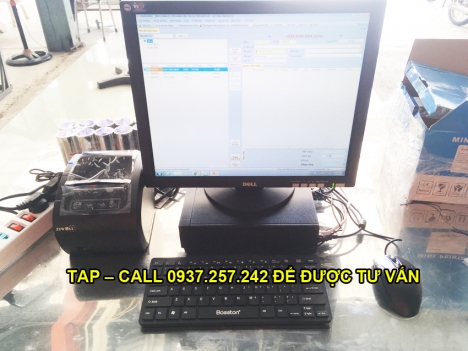 Máy tính tiền cho shop quần áo, túi xách giá rẻ tại Bình Dương