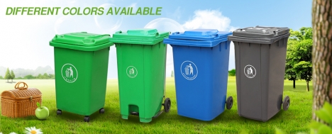 Thùng rác 100l, 120l, 240l, 660l ... thùng rác chất lượng call 096.7788.450