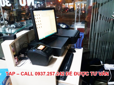Máy tính tiền cho salon tóc, tiệm nail giá rẻ tại Bình Dương