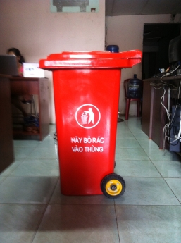 Thùng rác 100l, 120l, 240l, 660l ... thùng rác chất lượng call 096.7788.450