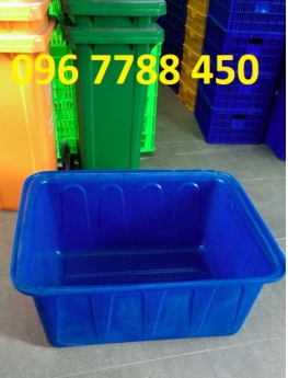 Thùng nhựa chữ nhật 1 lớp và 2 lớp chất lượng tốt nhất thị trường Việt