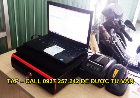 Máy tính tiền cho cửa hàng tạp hóa bằng máy quét mã vạch giá rẻ tại Bình Dương
