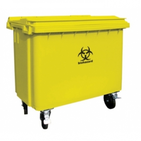 Xe đựng rác môi trường công cộng 660L call 096.7788.450