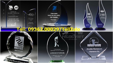 Bán các loại kỉ niệm chương, quà tặng mica giá rẻ tại Thanh Xuân