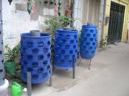 Thùng phuy nhựa 50l, 100l, 220l... thùng phuy đựng hóa chất, call 096.7788.450