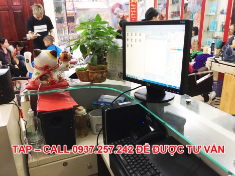 Máy tính tiền cho salon tóc, tiệm nail giá rẻ tại Bình Dương