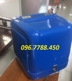 Thùng chở hàng nhựa composite, thùng chở hàng sau xe máy call 096.7788.450 Ngọc Nghĩa