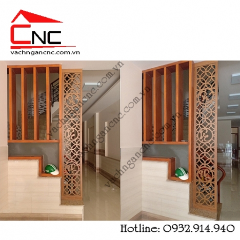 5 bước làm đẹp phòng khách và bếp với vách ngăn cnc
