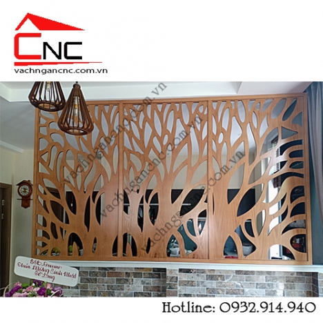 10 ý tưởng trang trí bằng gỗ công nghiệp từ vách ngăn cnc đẹp