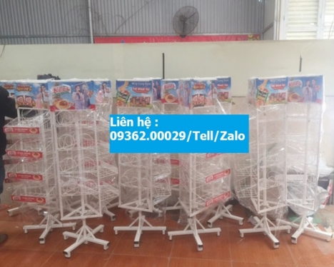 Kệ mica, kệ tài liệu, kệ đựng tờ rơi bằng mica để đất