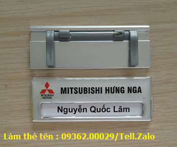 Sản xuất các mẫu thẻ tên nhân viên theo yêu cầu lấy nhanh giá rẻ
