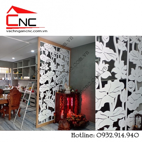 10 ý tưởng trang trí bằng gỗ công nghiệp từ vách ngăn cnc đẹp