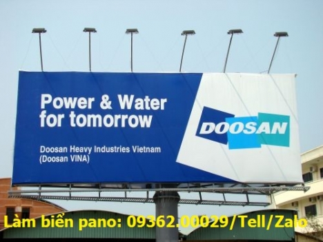 Biển quảng cáo, biển pạt pano nhận thi công và lắp đặt nhanh chóng