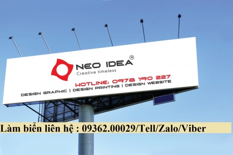 Biển quảng cáo, biển pạt pano nhận thi công và lắp đặt nhanh chóng