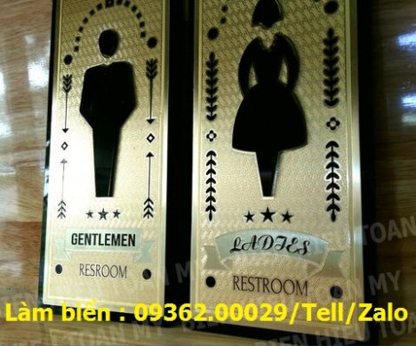 Biển hiệu văn phòng, biển báo , biển wc , biển chỉ dẫn vệ sinh giá rẻ